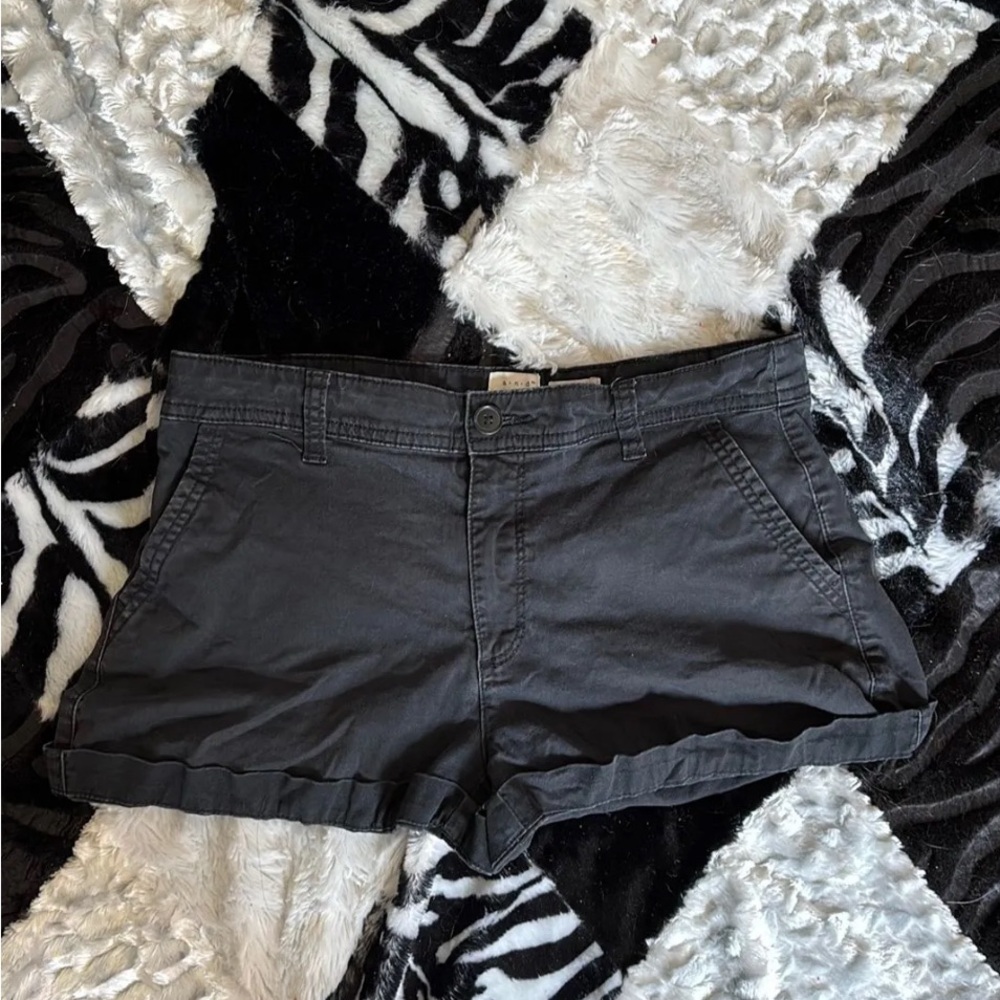 Women's Black Casual Shorts